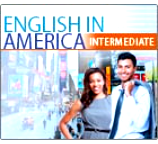 English in America — Intermediate course cover